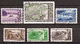 СССР, 1949, №1443-48, Лесонасаждения, серия из 6-ти марок, (.)...-миниатюра